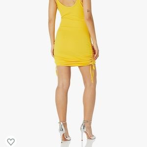 BGBG Generation Spaghetti Strap Bowl Neck Cutout
Dress with Side Drawstrings